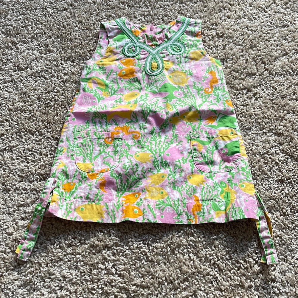 Girls Little Lilly Classic Shift Dress